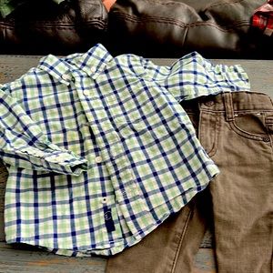 Little boy Gymboree outfit